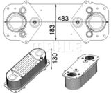 INTERCOOLER OEM MAHLE
